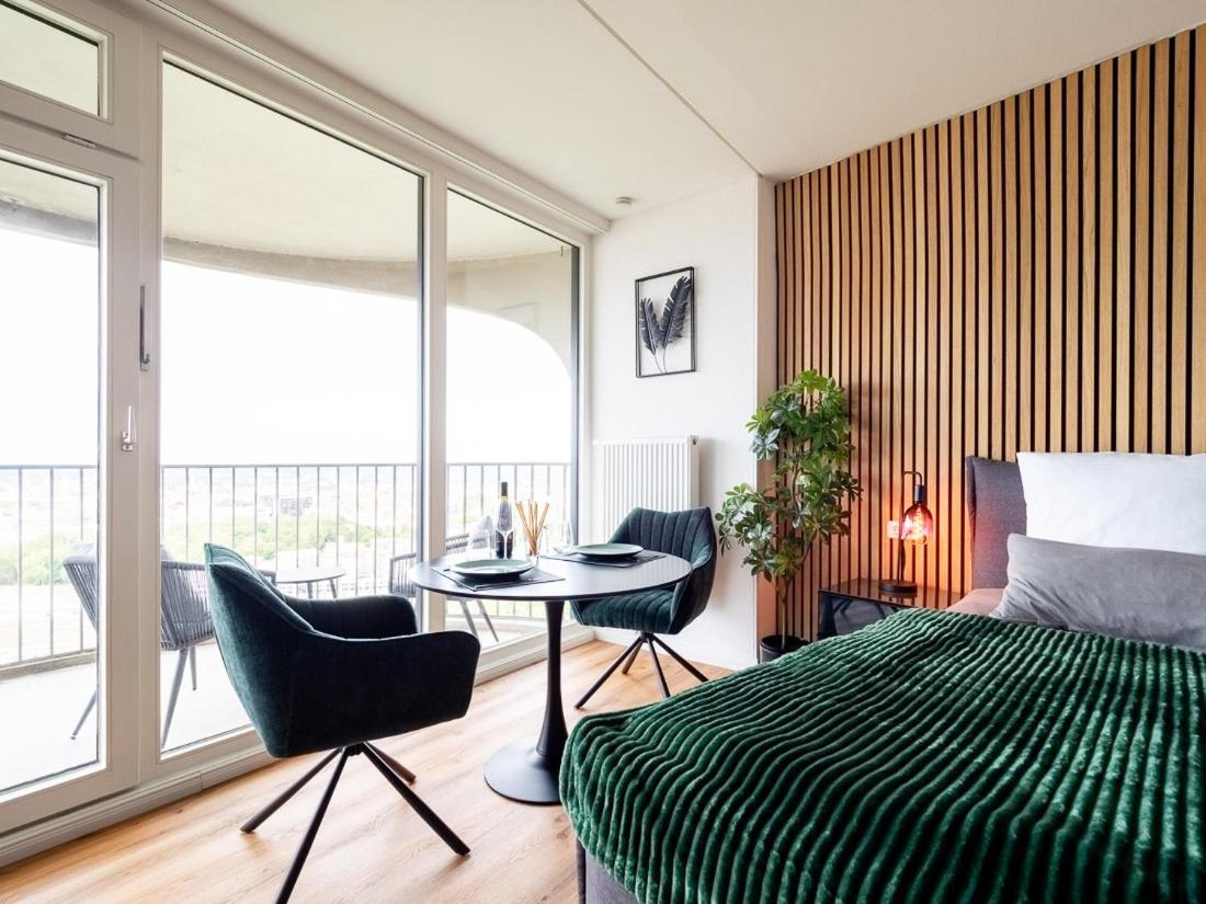 Hotel Tower I 26Th Floor I Boxspring I Nespresso Augsburg Exterior foto